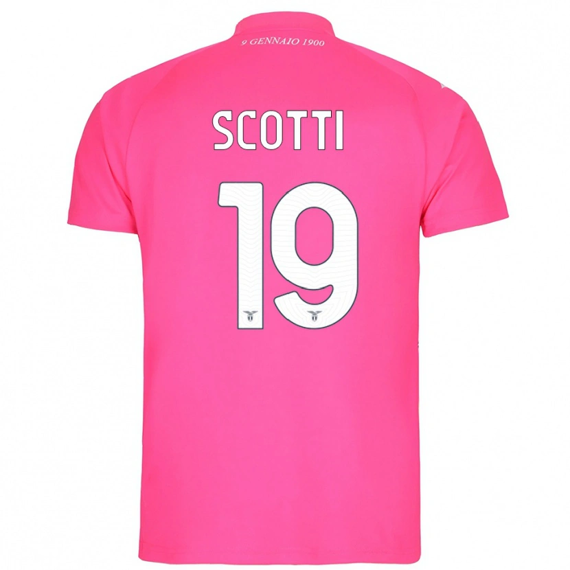 Danxen Niño Camiseta Asia Scotti #19 Rosa Profundo Portero Equipación 2025/26 La Camisa México