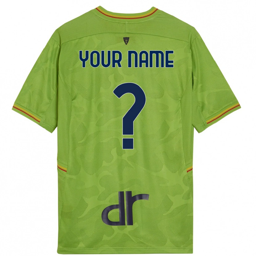 Danxen Niño Camiseta US Lecce Verde Bosque Negro Portero Equipación 2025/26 La Camisa México