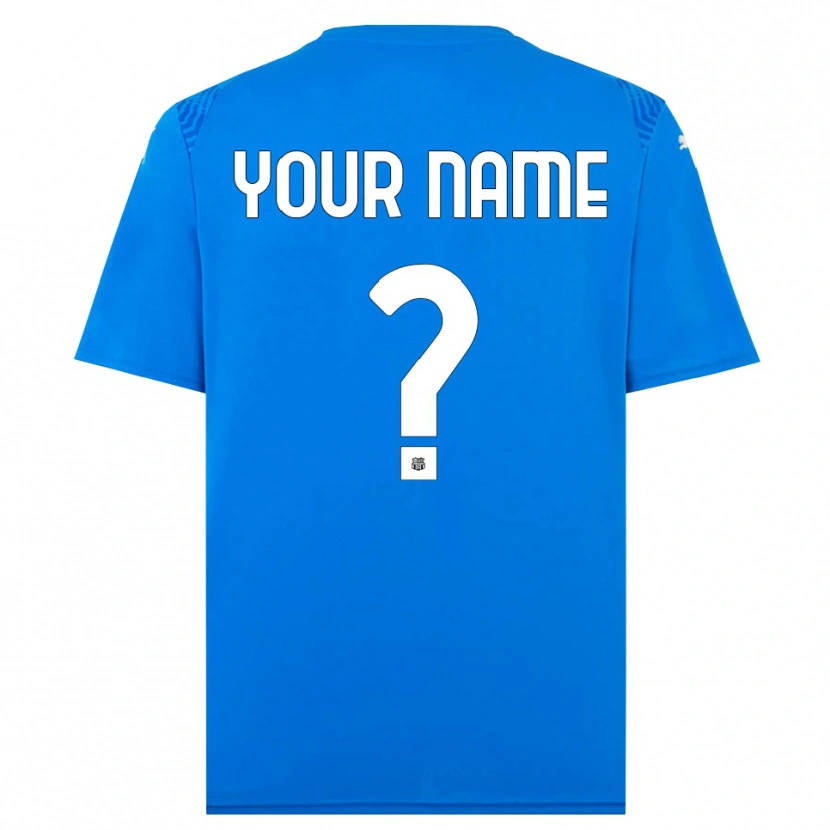 Danxen Niño Camiseta US Sassuolo Azul Blanco Portero Equipación 2025/26 La Camisa México