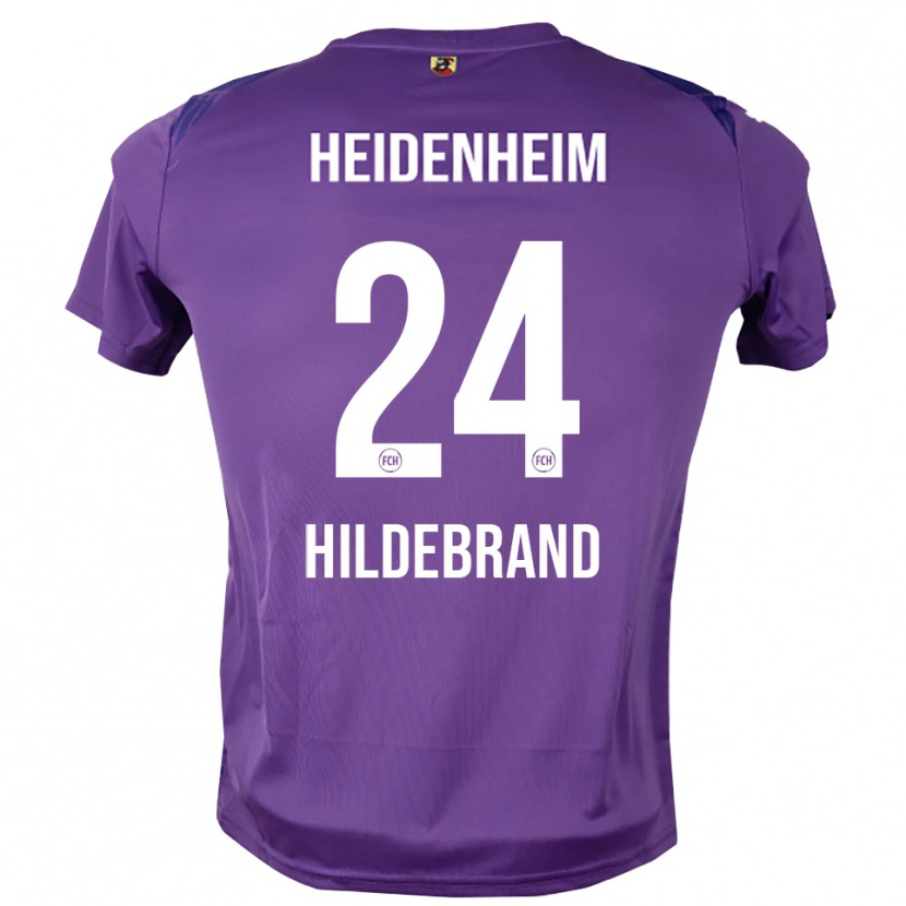 Danxen Niño Camiseta Jan Hildebrandt #24 Malva Medio Portero Equipación 2025/26 La Camisa México