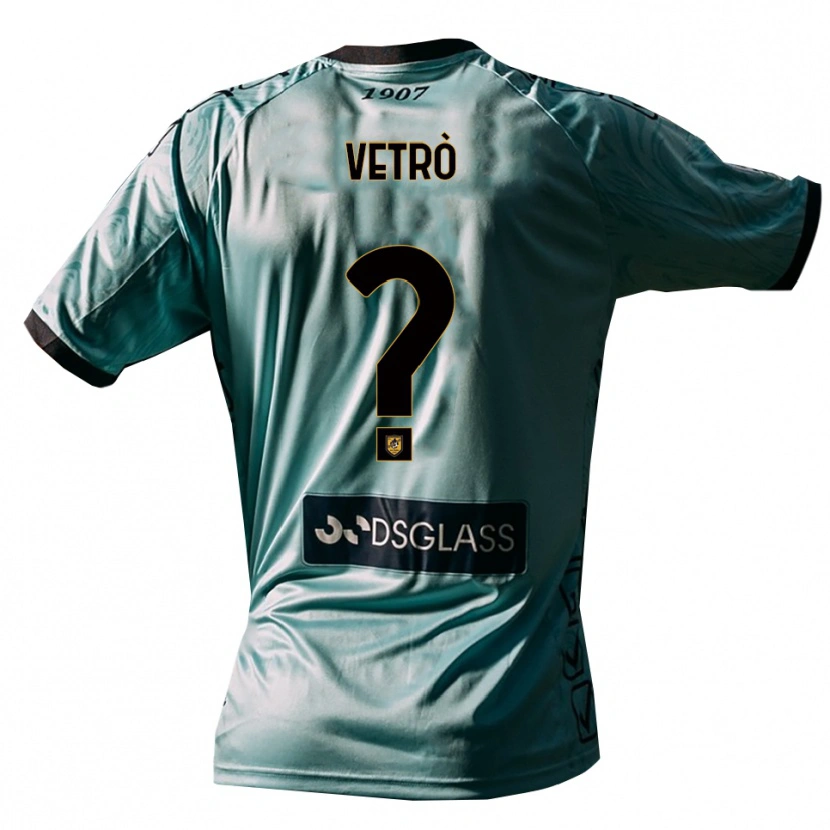 Danxen Niño Camiseta Antonio Vetrò #0 Azul Claro Blanco Portero Equipación 2025/26 La Camisa México