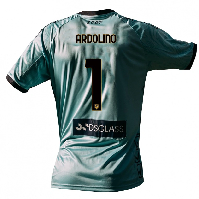 Danxen Niño Camiseta Antonio Ardolino #1 Azul Claro Blanco Portero Equipación 2025/26 La Camisa México