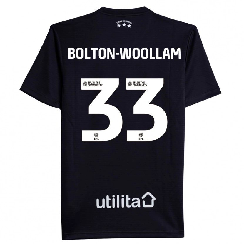 Danxen Niño Camiseta Kacey Bolton-Woollam #33 Blanco Negro Portero Equipación 2025/26 La Camisa México