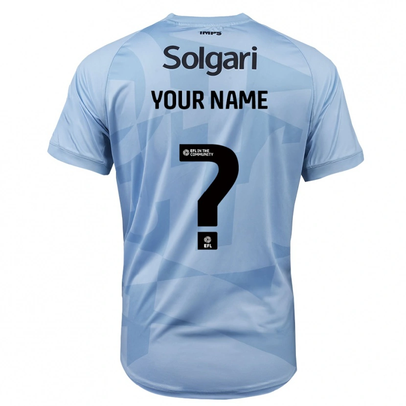 Danxen Niño Camiseta Lincoln City Azul Claro Cielo Portero Equipación 2025/26 La Camisa México