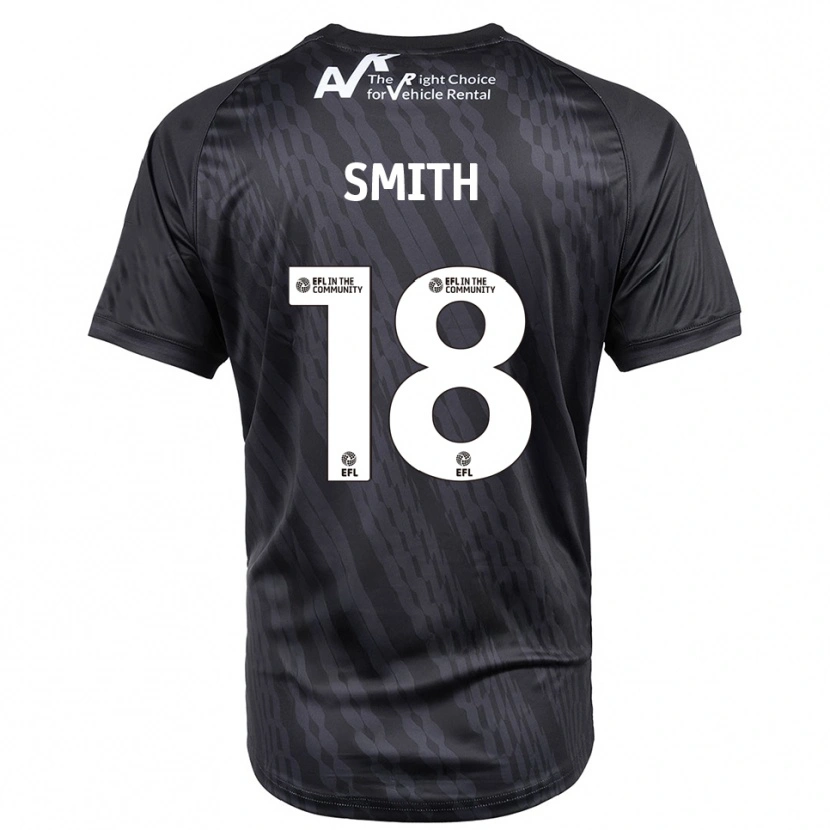 Danxen Niño Camiseta Katy Smith #18 Blanco Negro Portero Equipación 2025/26 La Camisa México