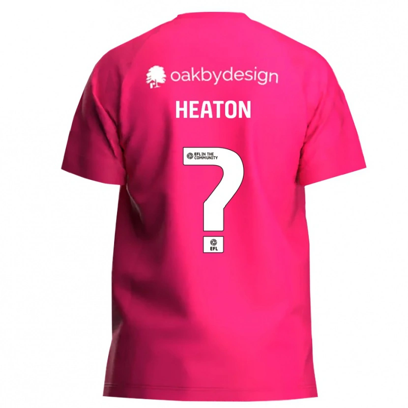 Danxen Niño Camiseta Alice Heaton #0 Magenta Portero Equipación 2025/26 La Camisa México