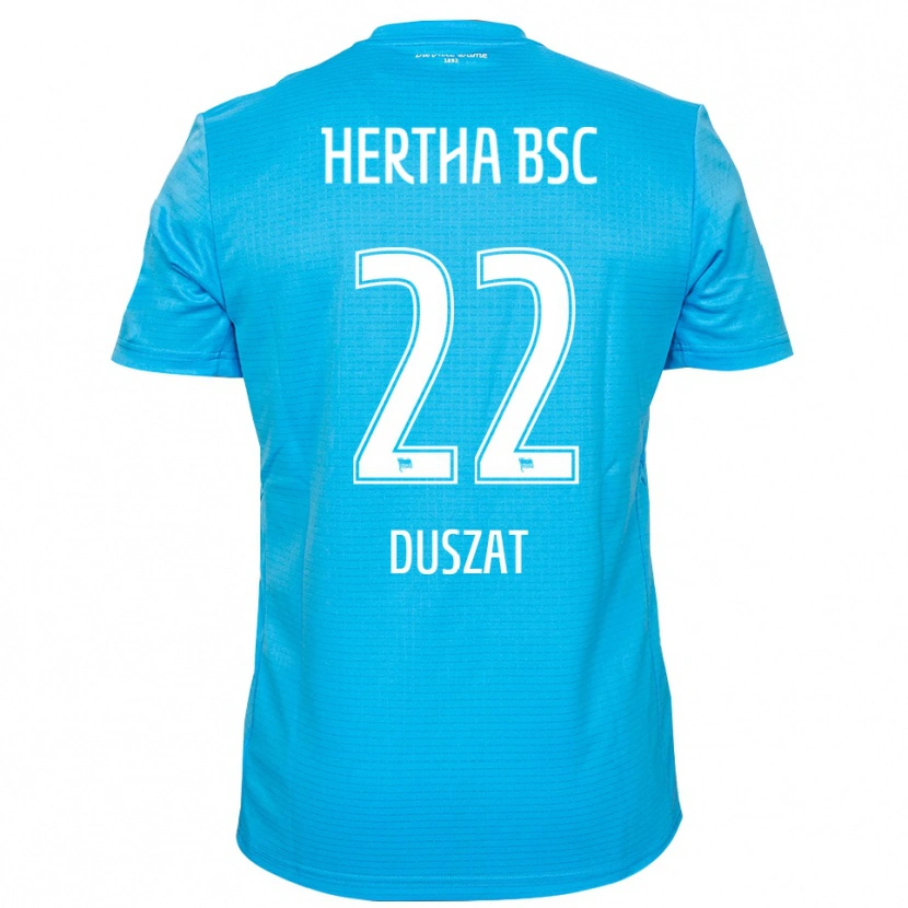 Danxen Niño Camiseta Sarah Duszat #22 Azul Claro Blanco Portero Equipación 2025/26 La Camisa México