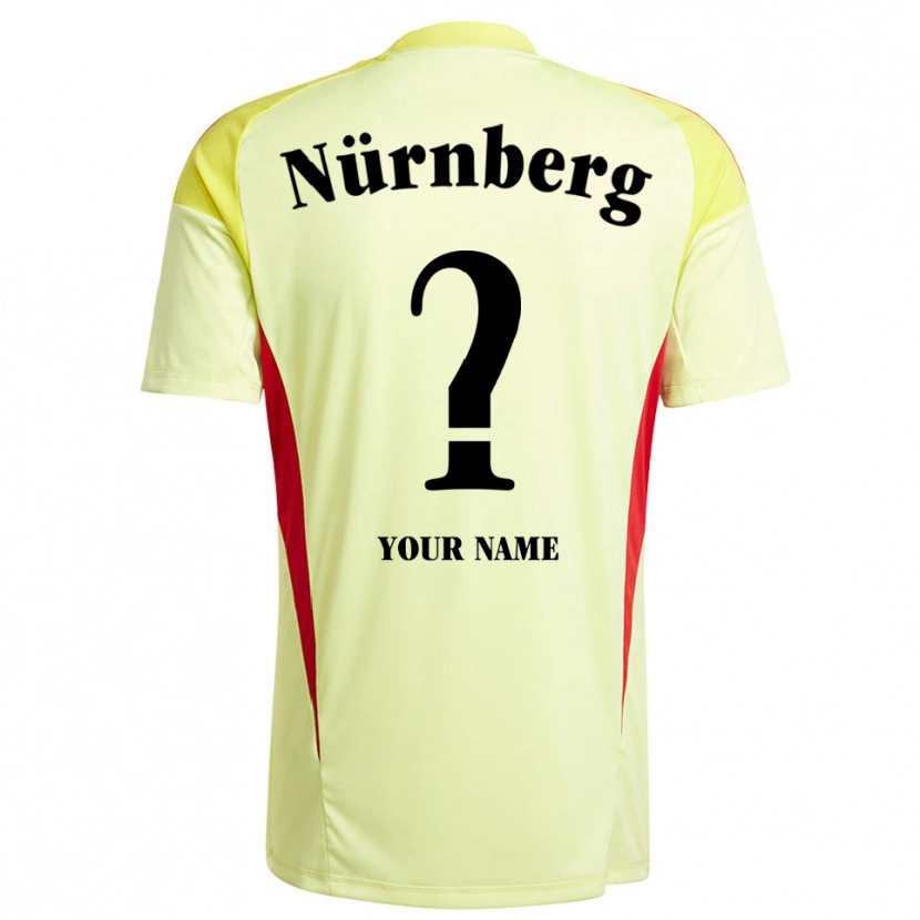 Danxen Niño Camiseta 1. FC Nürnberg Negro Amarillo Portero Equipación 2025/26 La Camisa México