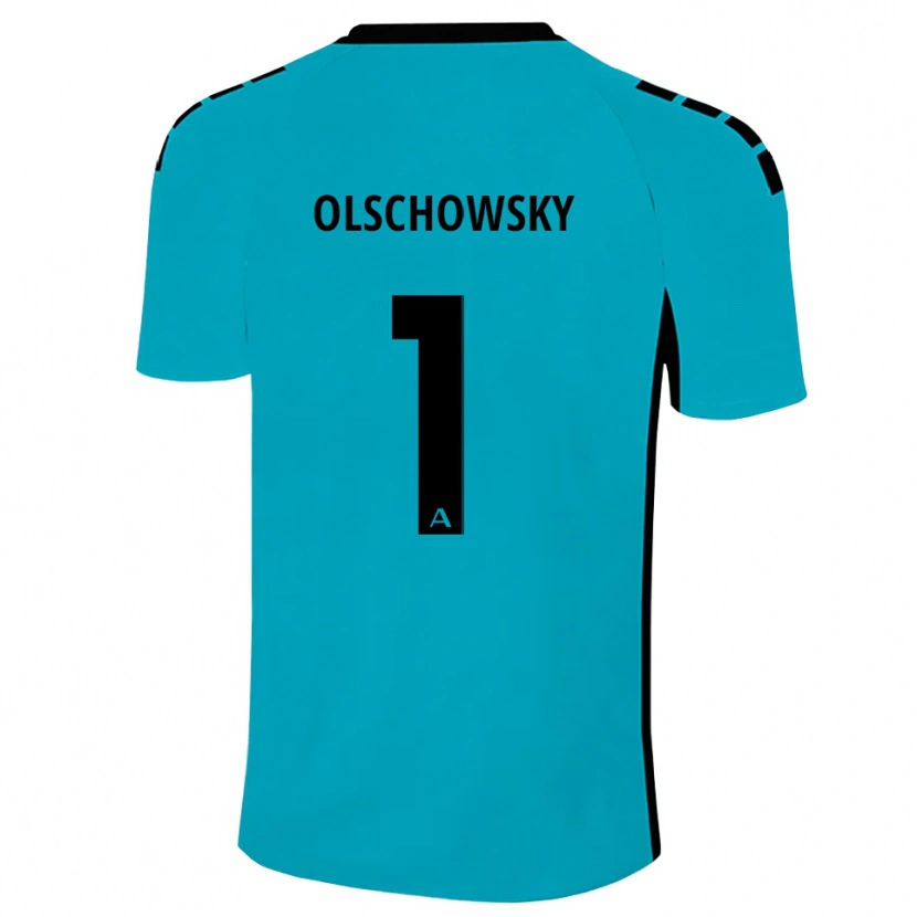 Danxen Niño Camiseta Jan Olschowsky #1 Cian Portero Equipación 2025/26 La Camisa México