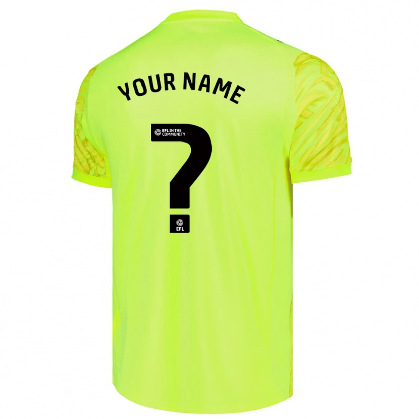 Danxen Niño Camiseta Derby County Verde Fluorescente Portero Equipación 2025/26 La Camisa México