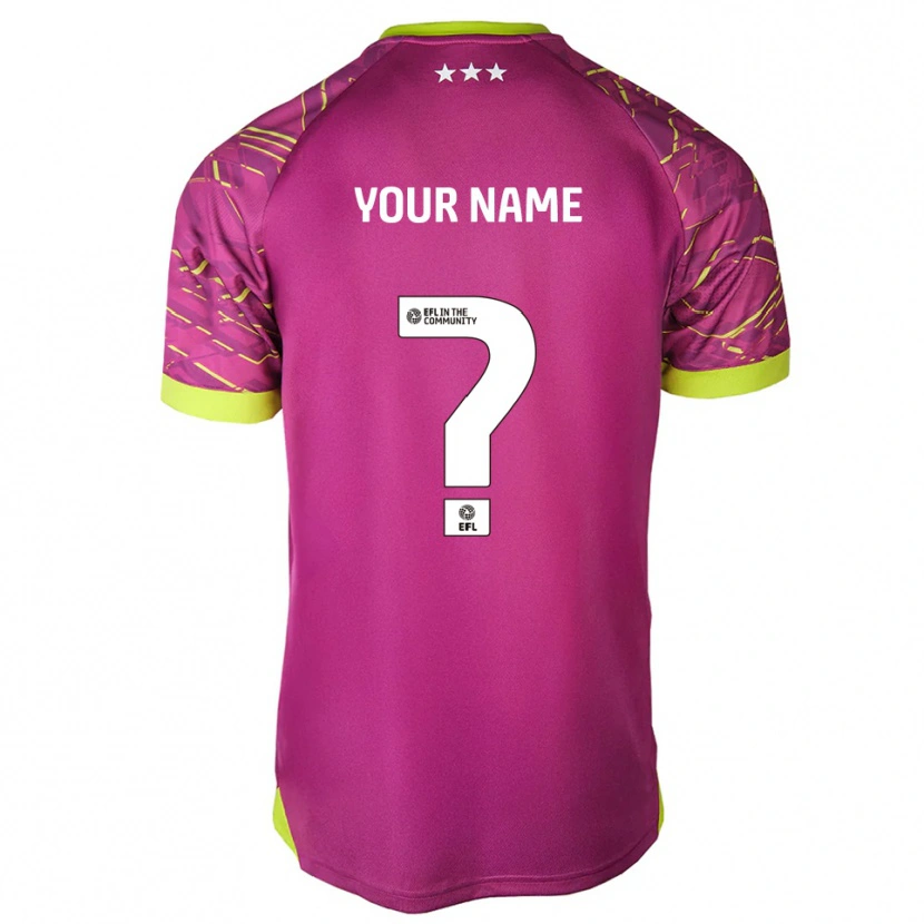 Danxen Niño Camiseta Ipswich Town Rojo Violeta Medio Portero Equipación 2025/26 La Camisa México