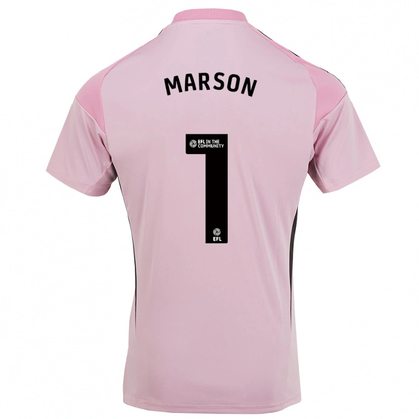 Danxen Niño Camiseta Freddie Marson #1 Rosa Flor De Cerezo Portero Equipación 2025/26 La Camisa México