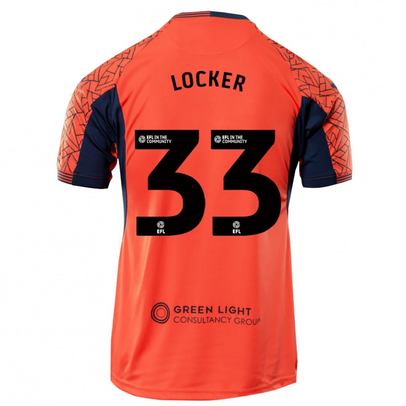 Danxen Niño Camiseta Amber Locker #33 Negro Naranja Portero Equipación 2025/26 La Camisa México