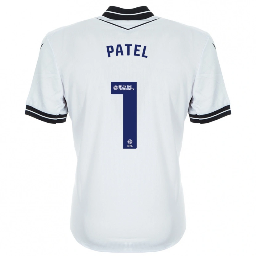 Danxen Niño Camiseta Ajae Patel #1 Azul Real Blanco Portero Equipación 2025/26 La Camisa México