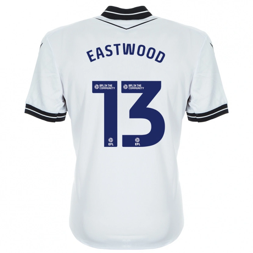 Danxen Niño Camiseta Simon Eastwood #13 Azul Real Blanco Portero Equipación 2025/26 La Camisa México