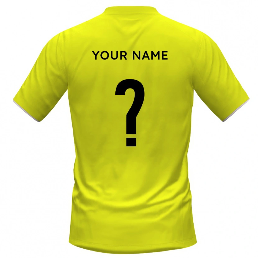 Danxen Niño Camiseta Scunthorpe United Negro Amarillo Portero Equipación 2025/26 La Camisa México