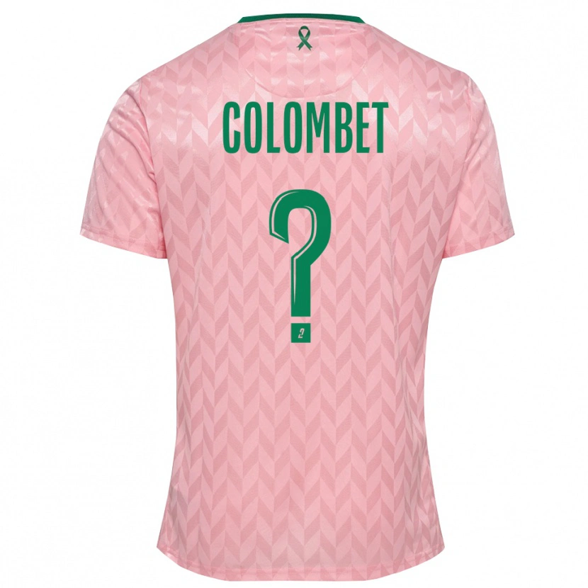 Danxen Niño Camiseta Alexis Colombet #0 Verde Rosa Portero Equipación 2025/26 La Camisa México