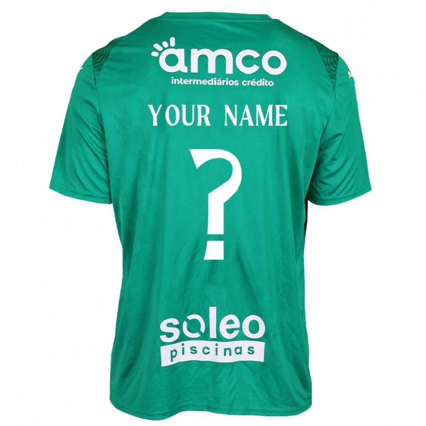 Danxen Niño Camiseta SC Braga Verde Blanco Portero Equipación 2025/26 La Camisa México