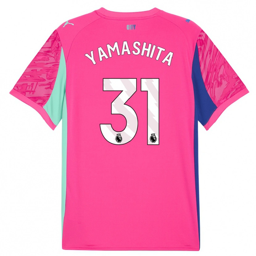Danxen Niño Camiseta Ayaka Yamashita #31 Rosa Rosa Portero Equipación 2025/26 La Camisa México