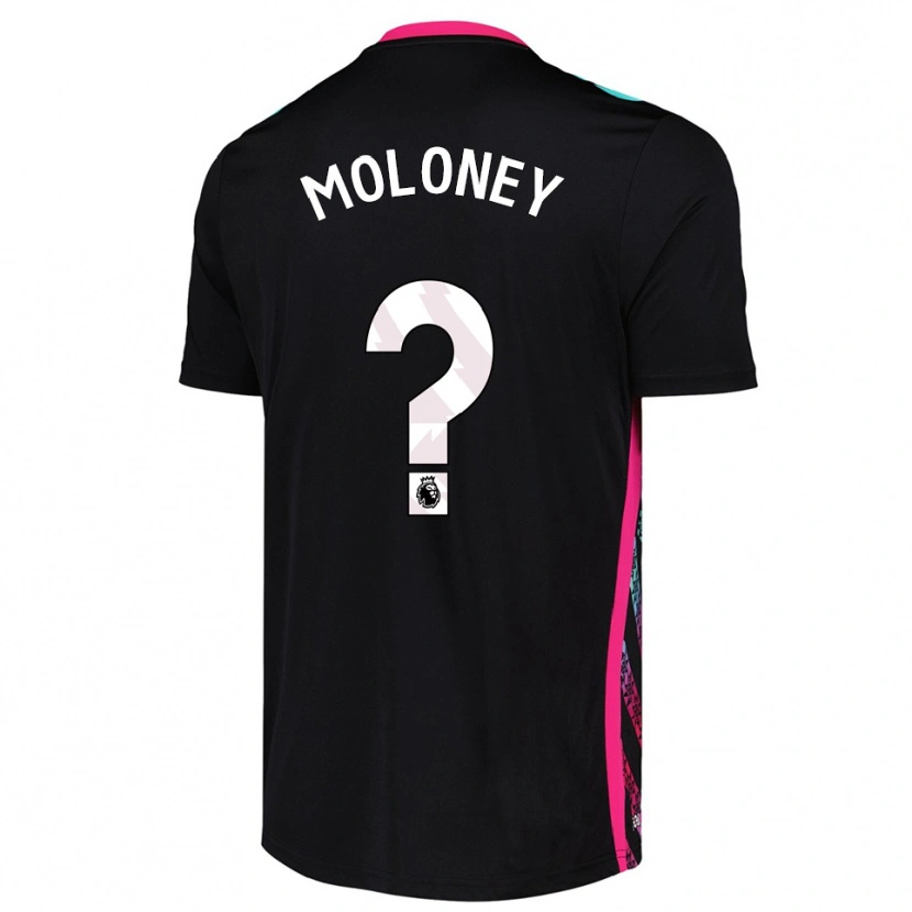 Danxen Niño Camiseta Grace Moloney #0 Blanco Negro Portero Equipación 2025/26 La Camisa México