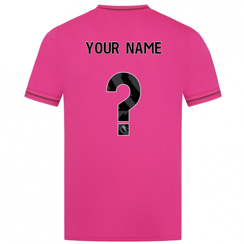 Danxen Niño Camiseta Wolverhampton Wanderers Negro Magenta Portero Equipación 2025/26 La Camisa México