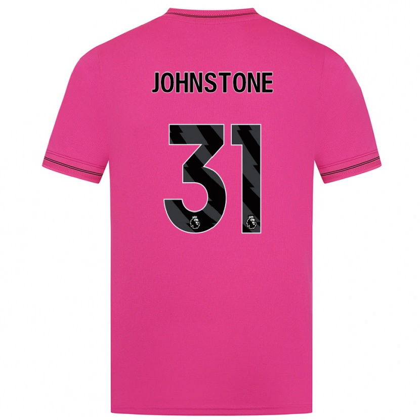 Danxen Niño Camiseta Sam Johnstone #31 Negro Magenta Portero Equipación 2025/26 La Camisa México