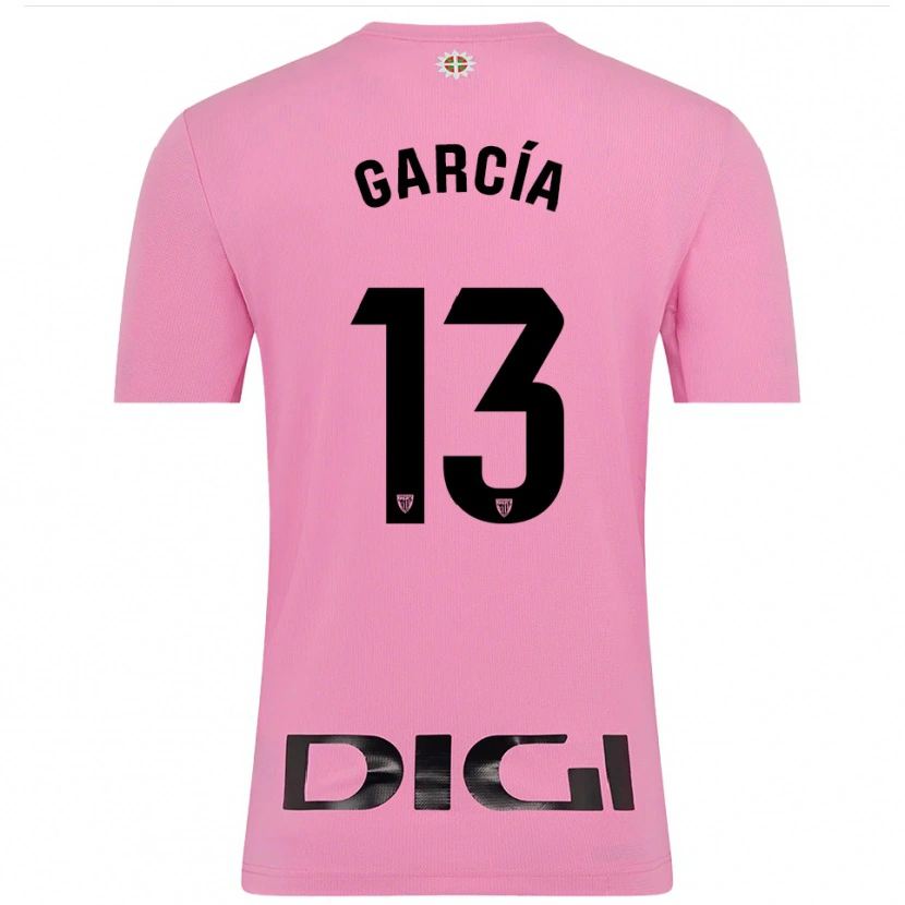 Danxen Niño Camiseta Simón García #13 Rosa Negro Portero Equipación 2025/26 La Camisa México