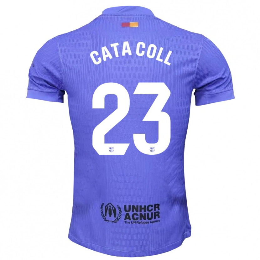 Danxen Niño Camiseta Cata Coll #23 Azul Negro Portero Equipación 2025/26 La Camisa México