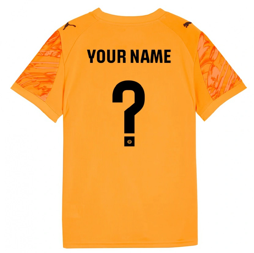 Danxen Niño Camiseta Girona Naranja Negro Portero Equipación 2025/26 La Camisa México