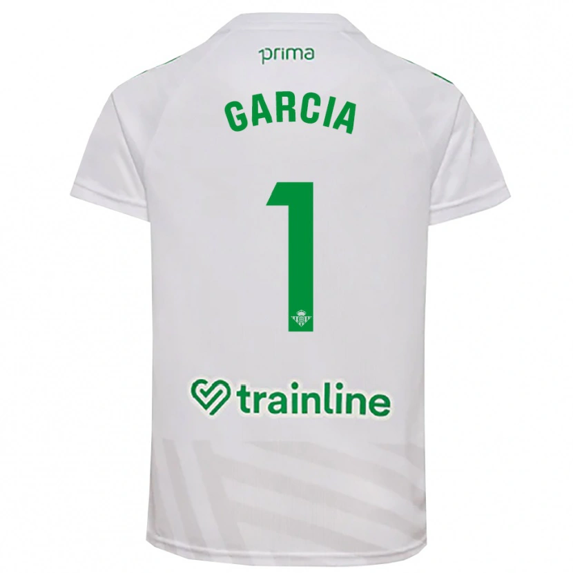 Danxen Niño Camiseta Germán García #1 Verde Blanco Portero Equipación 2025/26 La Camisa México