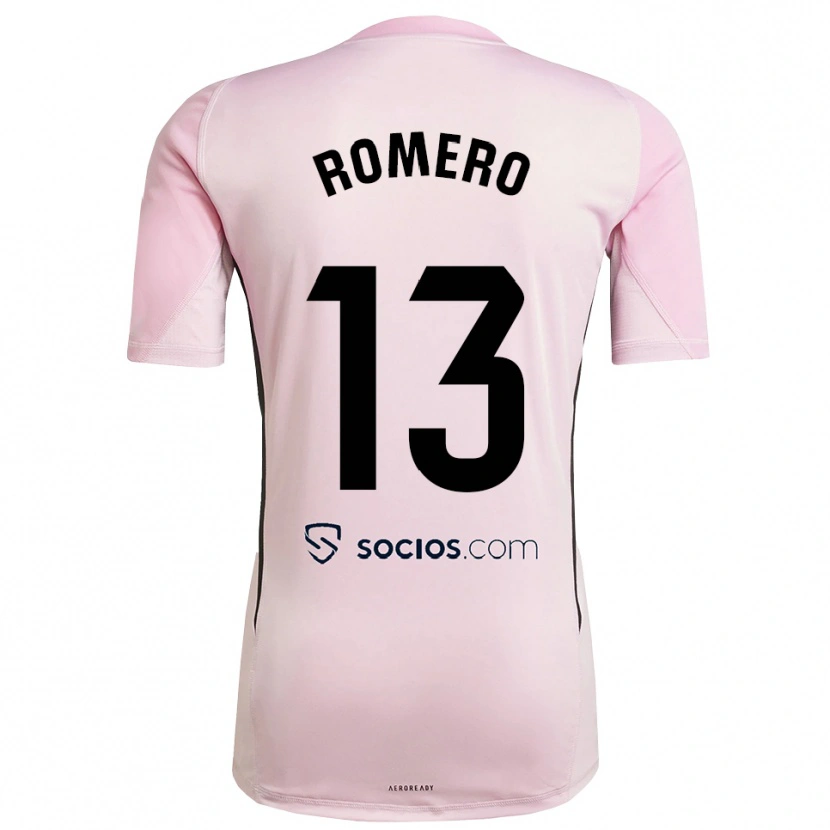 Danxen Niño Camiseta Rafael Romero #13 Rosa Negro Portero Equipación 2025/26 La Camisa México