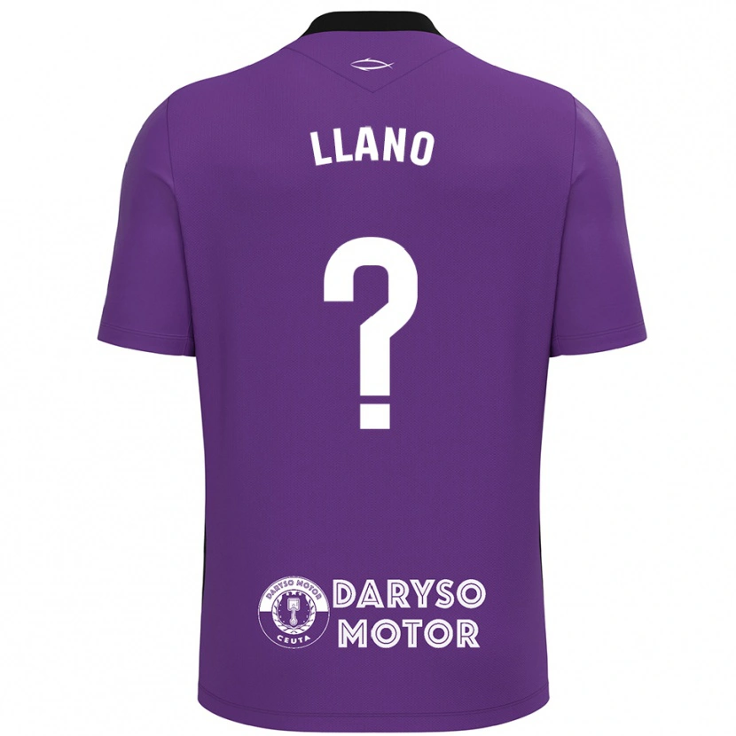 Danxen Niño Camiseta Guillermo Llano #0 Púrpura Blanco Portero Equipación 2025/26 La Camisa México