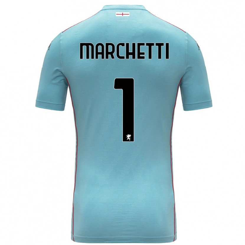 Danxen Niño Camiseta Lisa Marchetti #1 Azul Gris Portero Equipación 2025/26 La Camisa México