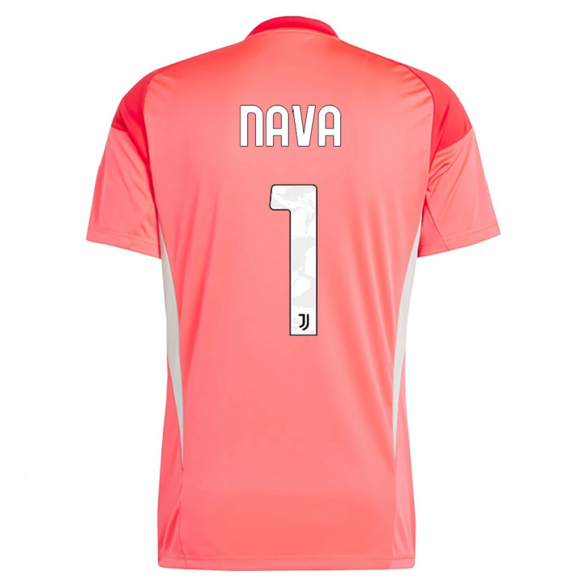 Danxen Niño Camiseta Sebastiano Nava #1 Naranja Rojo Portero Equipación 2025/26 La Camisa México