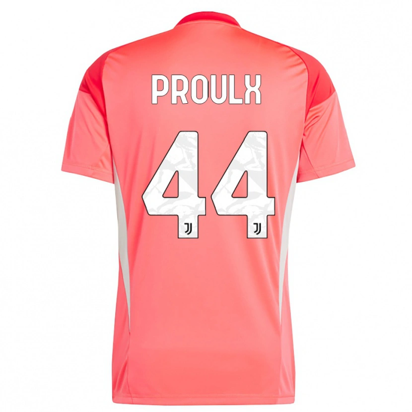 Danxen Niño Camiseta Lysianne Proulx #44 Naranja Rojo Portero Equipación 2025/26 La Camisa México