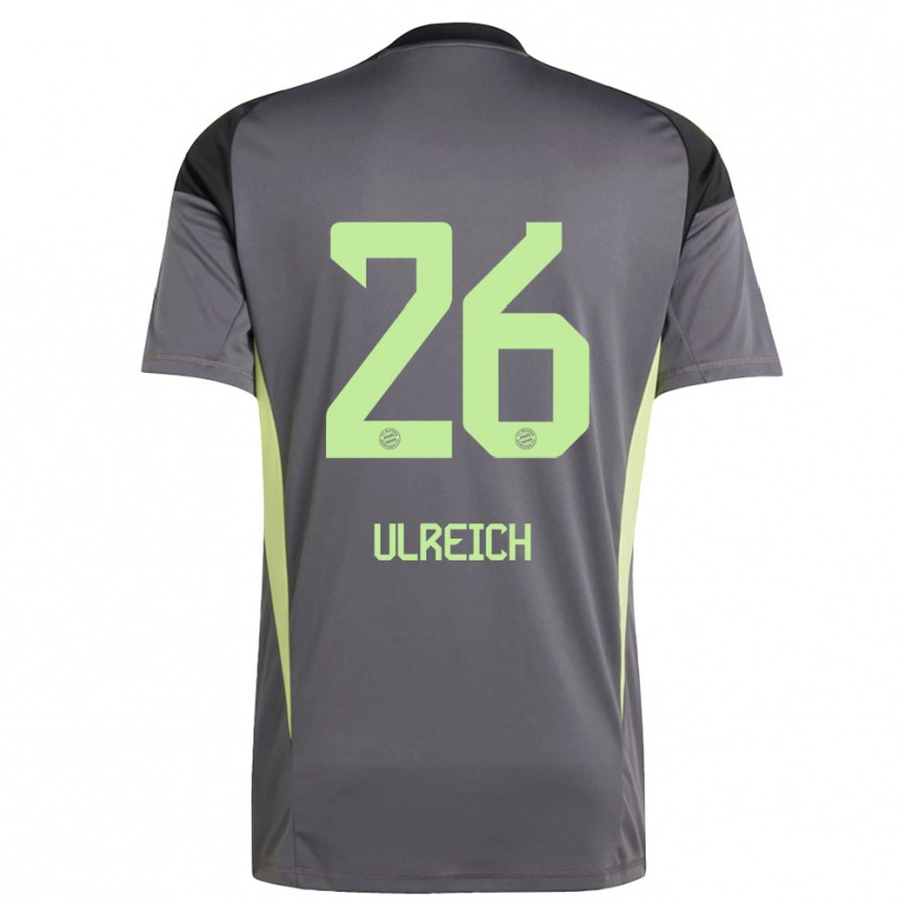 Danxen Niño Camiseta Sven Ulreich #26 Amarillo Verde Negro Portero Equipación 2025/26 La Camisa México
