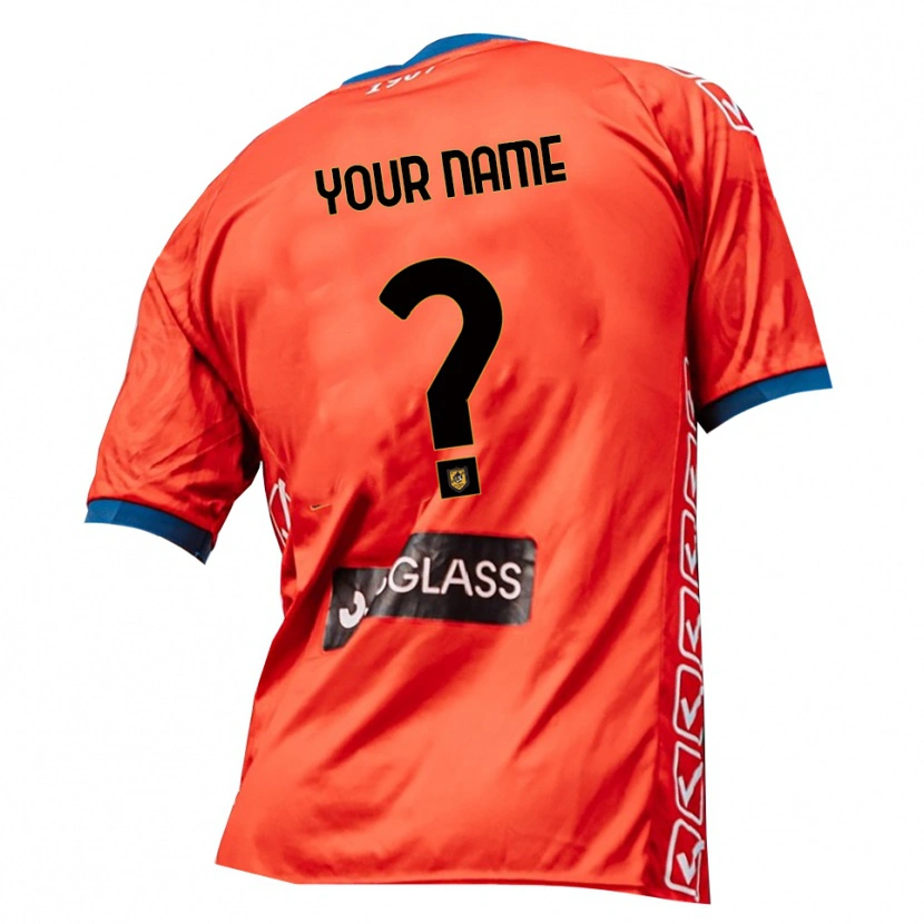 Danxen Niño Camiseta Juve Stabia Naranja Rojo Portero Equipación 2025/26 La Camisa México