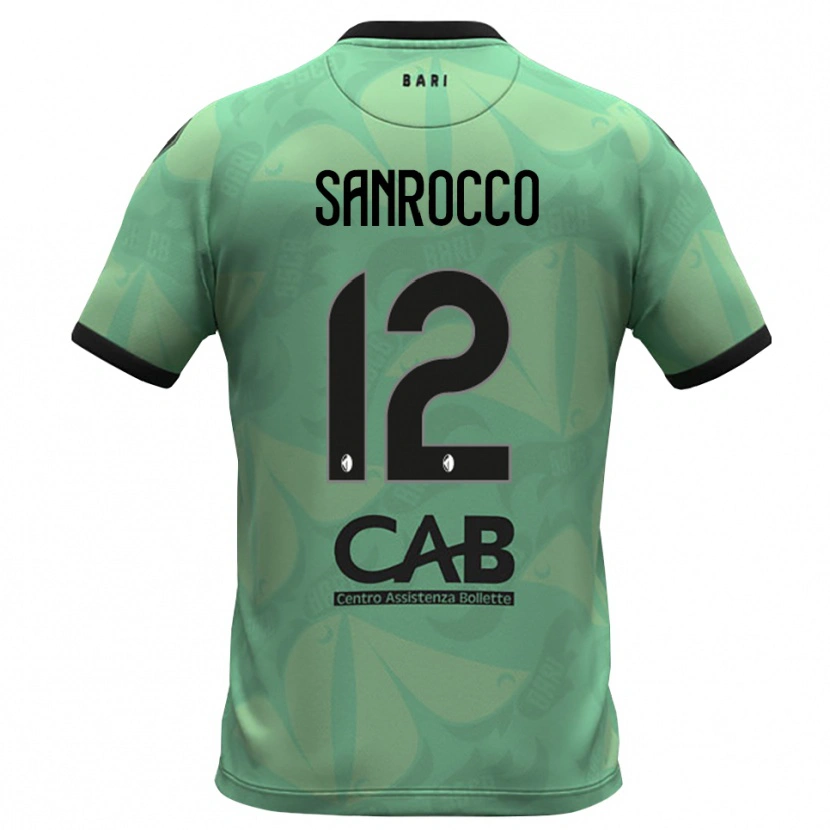Danxen Niño Camiseta Michele Sanrocco #12 Verde Mar Oscuro Portero Equipación 2025/26 La Camisa México