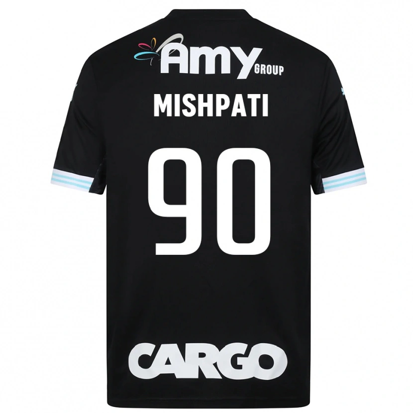 Danxen Niño Camiseta Roi Mishpati #90 Blanco Negro Portero Equipación 2025/26 La Camisa México