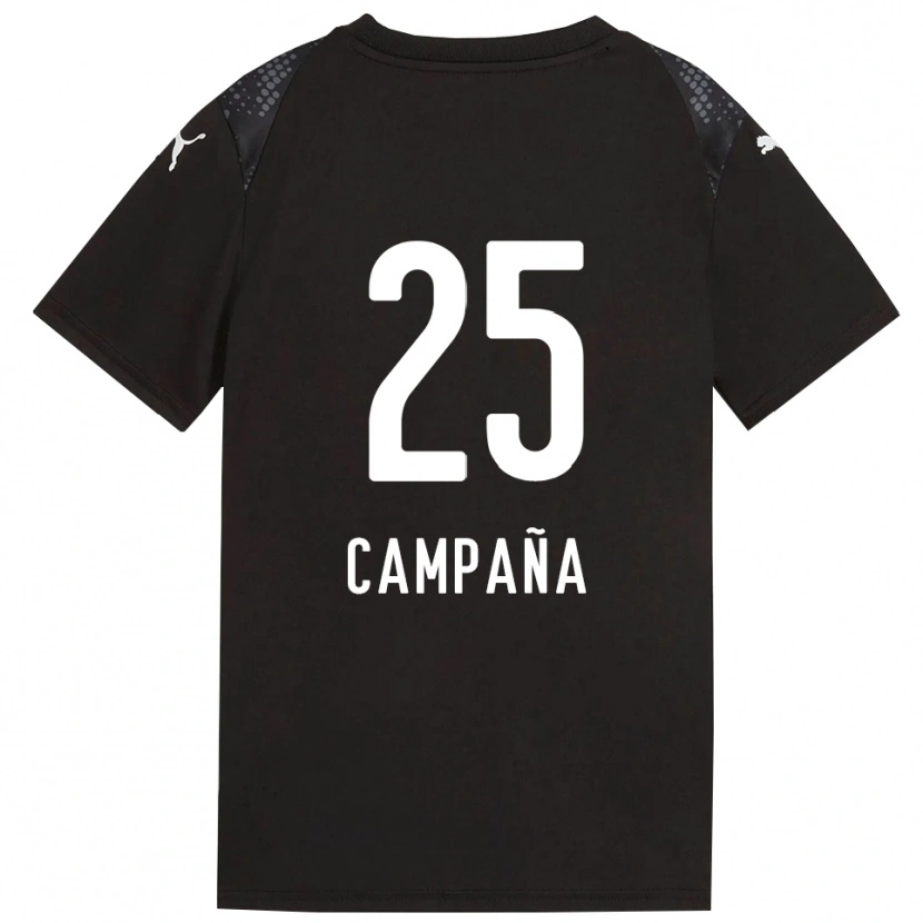 Danxen Niño Camiseta Martín Campaña #25 Dorado Negro Portero Equipación 2025/26 La Camisa México