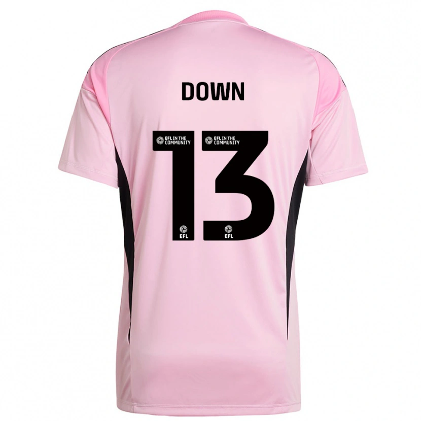 Danxen Niño Camiseta Sam Down #13 Negro Rosa Portero Equipación 2025/26 La Camisa México