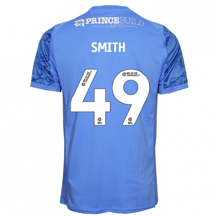 Danxen Niño Camiseta Bastian Smith #49 Azul Dodger Portero Equipación 2025/26 La Camisa México