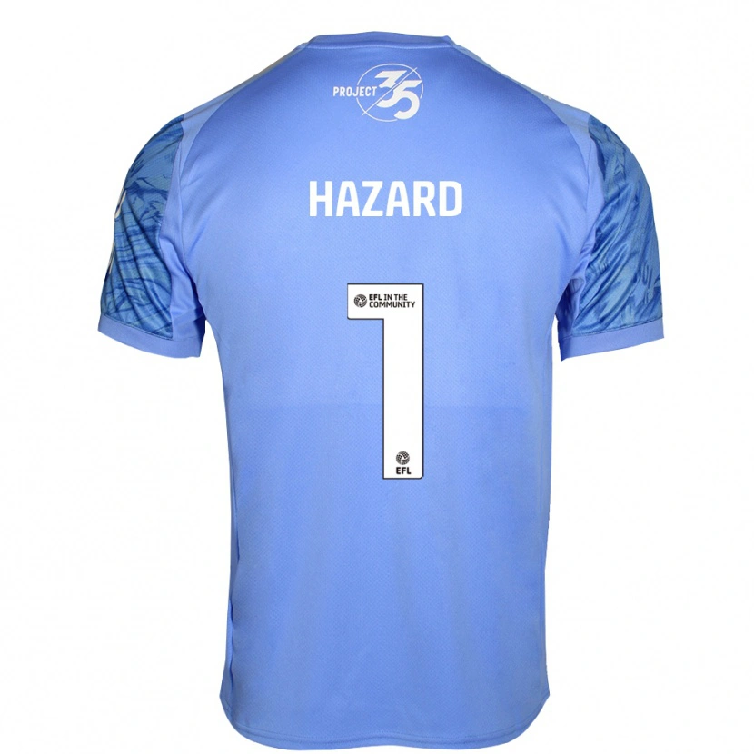 Danxen Niño Camiseta Conor Hazard #1 Azul Real Portero Equipación 2025/26 La Camisa México