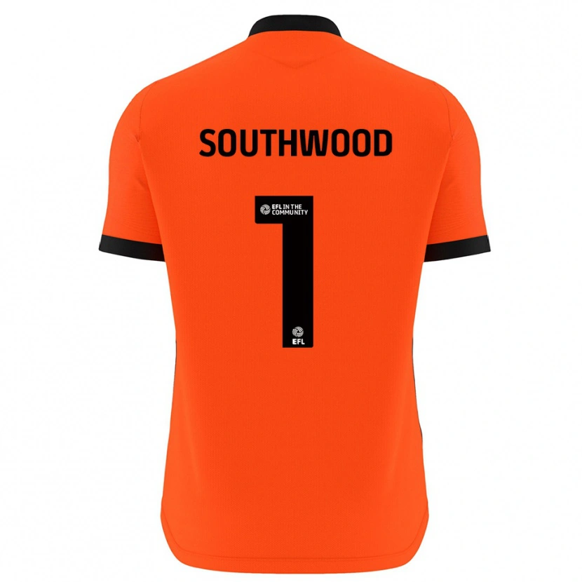 Danxen Niño Camiseta Luke Southwood #1 Negro Rojo Portero Equipación 2025/26 La Camisa México