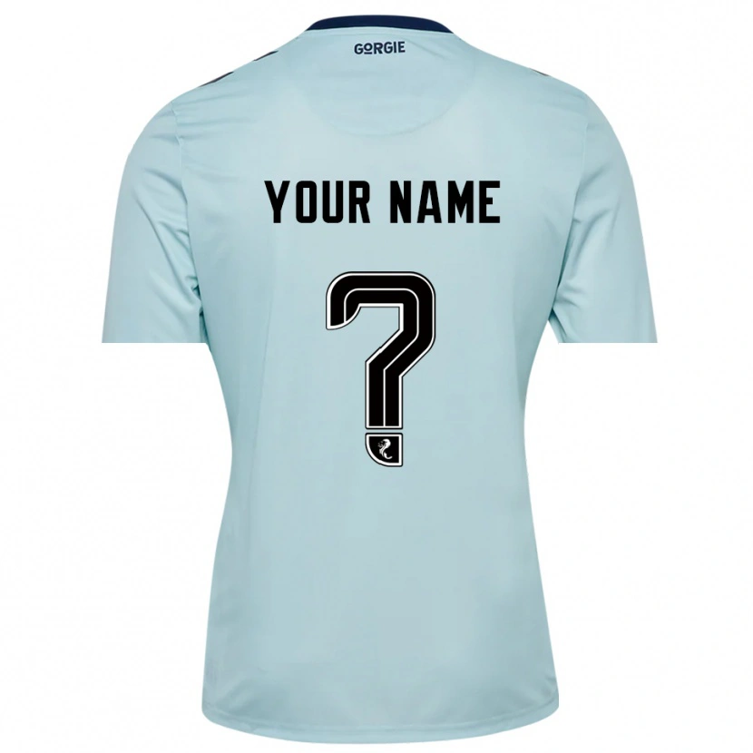 Danxen Niño Camiseta Heart of Midlothian Negro Azul Claro Portero Equipación 2025/26 La Camisa México