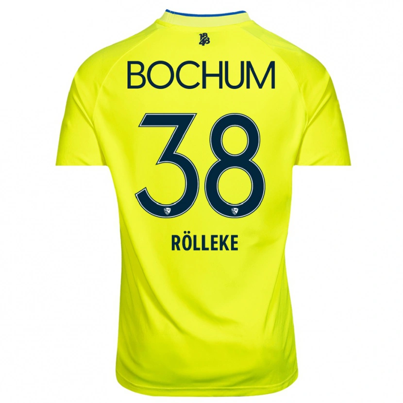 Danxen Niño Camiseta Hugo Rölleke #38 Verde Amarillo Portero Equipación 2025/26 La Camisa México