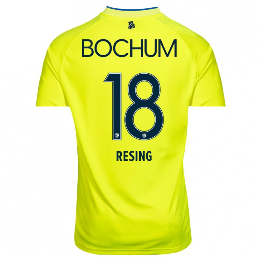 Danxen Niño Camiseta Svea Resing #18 Verde Amarillo Portero Equipación 2025/26 La Camisa México