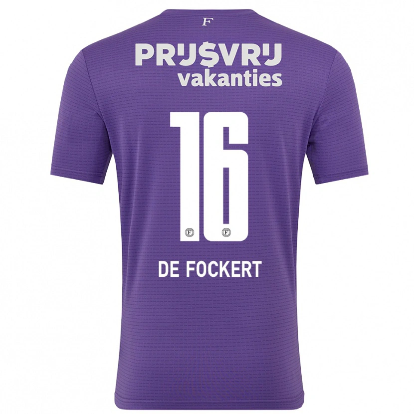 Danxen Niño Camiseta Maarten de Fockert #16 Blanco Blanco Portero Equipación 2025/26 La Camisa México