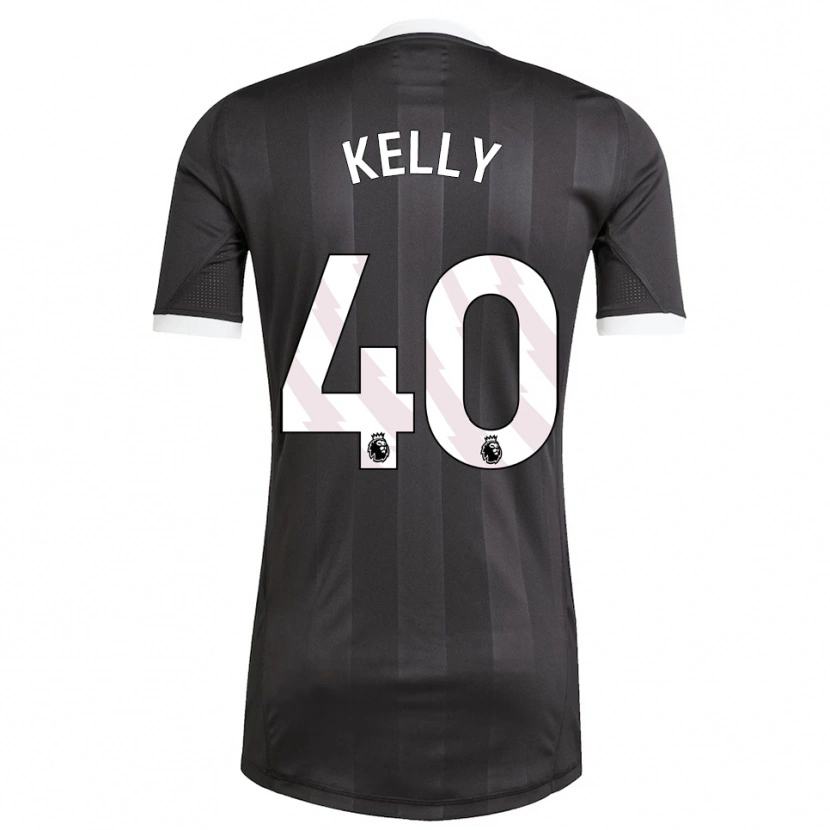 Danxen Niño Camiseta Soffia Kelly #40 Blanco Negro Portero Equipación 2025/26 La Camisa México