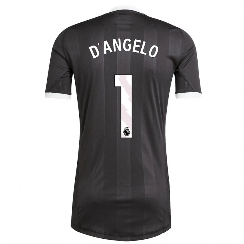 Danxen Niño Camiseta Sabrina D'angelo #1 Blanco Negro Portero Equipación 2025/26 La Camisa México